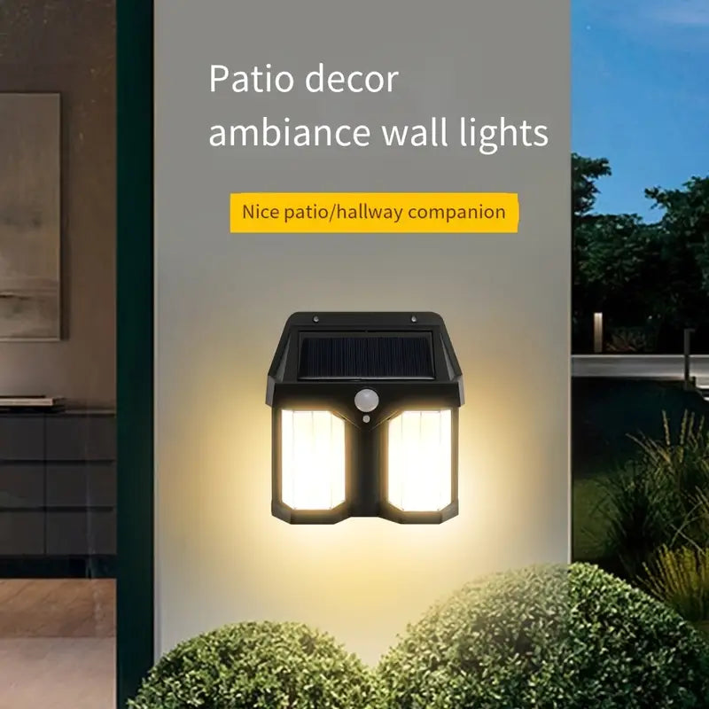 Luz Solar Exterior con Sensor de Movimi