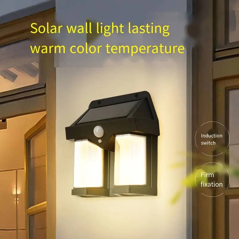 Luz Solar Exterior con Sensor de Movimi