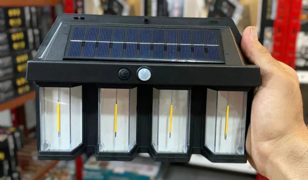 Solar LED Exterior con Sensor de Movimie