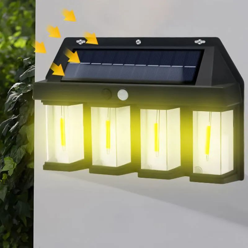 Solar LED Exterior con Sensor de Movimie
