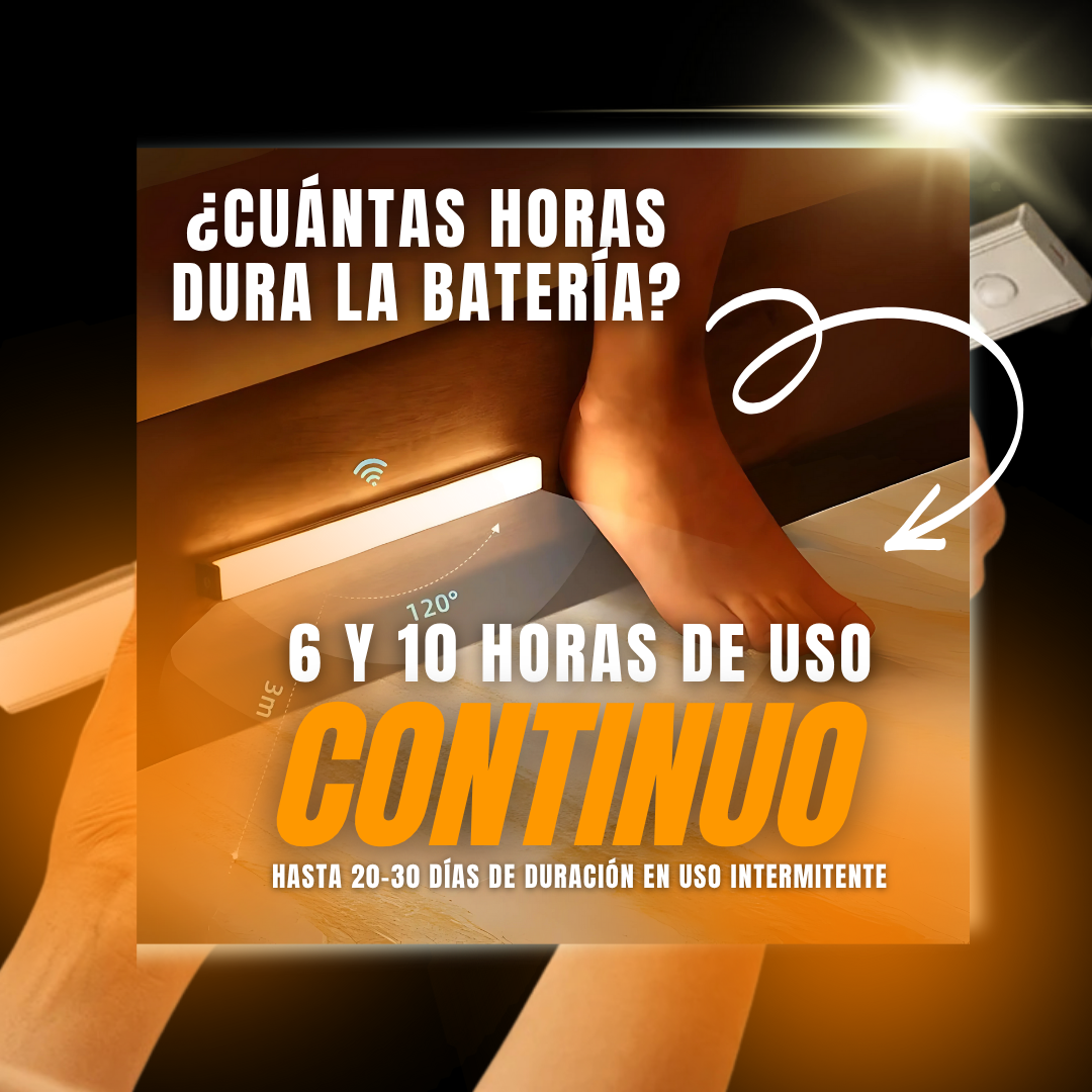 LED con Sensor de Movimiento – DESCUENTO + ENVIO GRÁTIS!!!