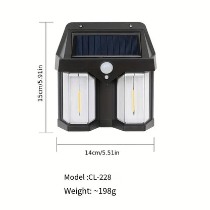 Luz Solar Exterior con Sensor de Movimi